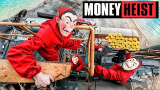 PARKOUR VS MONEY HEIST 6  No ESCAPE for BAD GUYS from POLICE chase BELLA CIAO REMIX  Epic POV [upl. by Nona115]