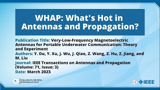 VeryLowFrequency Magnetoelectric Antennas for Portable Underwater Communication [upl. by Theodoric381]