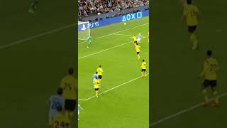 Haaland 1st Goal VS Best Goal VS Current Goal shorts football [upl. by Ahsek]