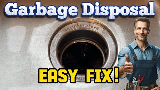 How to fix a garbage disposal that wont turn on [upl. by Dann]