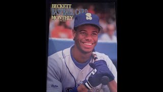 Ken Griffey Jr Beckett Magazine From 1990 [upl. by Yehs]