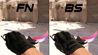 CSGO Sport Gloves  Nocts  Skin showcase all floats 4K60FPS [upl. by Gorga]