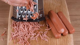 Everyones is grating sausages after seeing this genius idea [upl. by Nayllij]