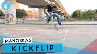 Como mandar Kickflip  sobreskate [upl. by Macmahon934]