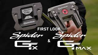 First Look At The New Spider GTX and Spider GT Max Putters  TaylorMade Golf [upl. by Reinertson]