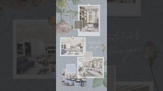 Morandi Color Palette  Moodboard  Interior Design [upl. by Dogs]