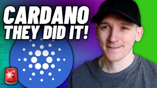 Cardano ADA Its Happening [upl. by Eerak]