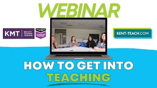 How To Get Into Teaching with a SCITT  KMT Webinar [upl. by Amehsat]