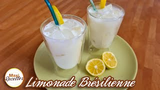 Limonade Brésilienne Recette de Boisson Facile et Rapide [upl. by Nocaj]