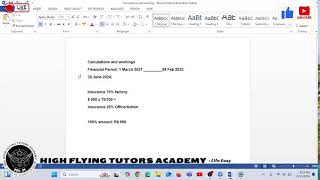 Practical Accounting revision session Financial Statements [upl. by Wanonah259]