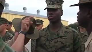 US Marine Corps Drill Instructor vs US Army Drill Sergeant [upl. by Yffat809]