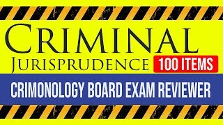 Criminal Jurisprudence  CLE Practice Test 100 Items [upl. by Agnes]