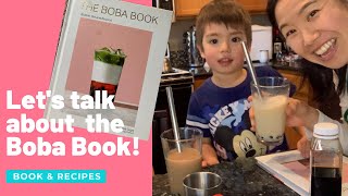 THE BOBA BOOK Review and how to make 3 delicious boba recipes from The Boba Book [upl. by Olonam232]