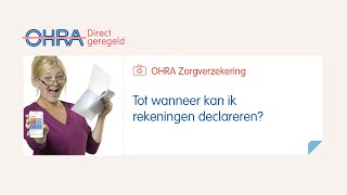 Tot wanneer kan ik mijn rekening declareren [upl. by Fifi]