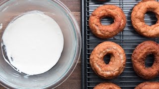 Strawberry Cheesecake OldFashioned Donuts [upl. by Allayne434]