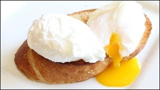 How To Perfectly Poach Eggs  Poached Eggs Recipe [upl. by Palgrave]