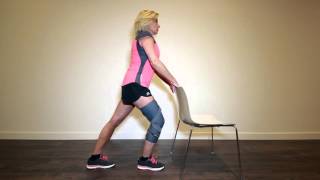 Knee Osteoarthritis Exercise 18  Calf Stretch [upl. by Savick]