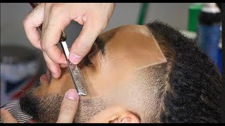 FULL LENGTH TAPERED DREADS HAIRCUT TUTORIAL HD [upl. by Latrell]