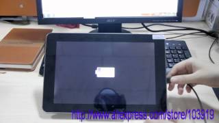 101inch Sanei N10 Firmware Update Video [upl. by Arikaahs617]