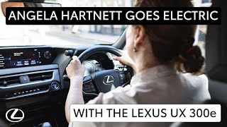 Angela Hartnett goes electric with the Lexus UX 300e [upl. by Kcinnay]