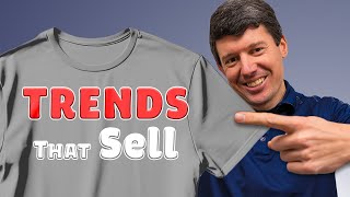 How To Spot TShirt Design Trends That SELL 2024 [upl. by Sabella346]