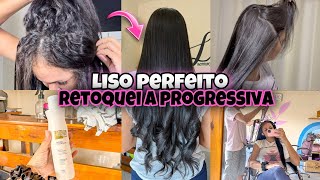 ✨ALISEI O CABELO COM PROGRESSIVA FASHION GOLD 🥰 ALISAMENTO PERFEITO  Passo passo em raiz crespa [upl. by Ithnan]