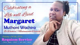 PT 2  Margaret Muthoni Wachira Requiem Service  St Angela Kiriaini Girls High School [upl. by Irahcaz]