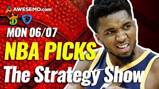 NBA DFS STRATEGY SHOW PICKS FOR DRAFTKINGS  FANDUEL DAILY FANTASY BASKETBALL  MONDAY 67 [upl. by Robaina]