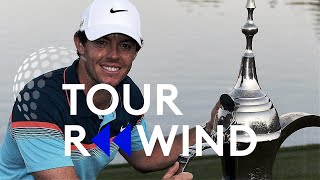 Rory McIlroy wins 2015 Dubai Desert Classic  Tour Rewind [upl. by Rana]