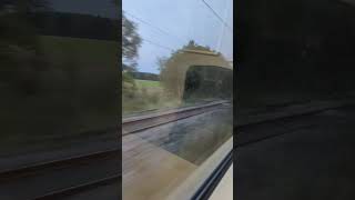 GLASGOW QUEEN STREET HIGH LEVEL TO EDINBURGH WAVERLY ON BOARD A SCOTRAIL HITACHI CLASS 385111 [upl. by Ayiram]