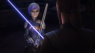 Sabine Wrens Training with Kanan Jarrus [upl. by Notsirk]