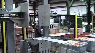 Fanuc Arm Robot Stacking Straightening and Justifying for Palletizing [upl. by Goodson]