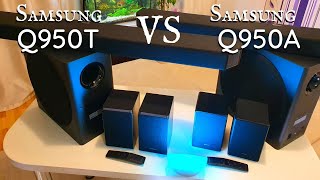 Crosscomparison between Q950A and Q950T Samsung Soundbars  Q950A VS Q950T [upl. by Root668]