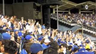 The Wave at Dodger Stadium HD [upl. by Atinuaj]