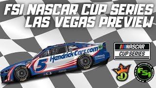 FSi NASCAR Cup Series DFS Picks Show  Pennzoil 400 at Las Vegas Motor Speedway [upl. by Attenwad323]