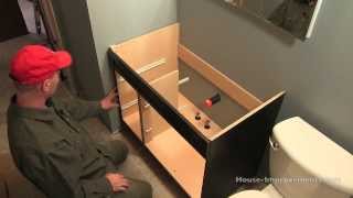 How To Install a Bathroom Vanity [upl. by Kielty]