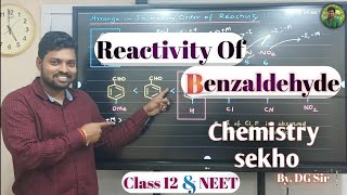 Reactivity Of Benzaldehyde  NEETJEE Class 12  jee neet jee2024 neet2024 isc cbse viral [upl. by Irt474]