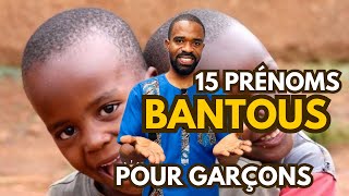 Top 15 Prénoms Congolais pour bébé Garçons prenoms BantousKongo [upl. by Yanal744]