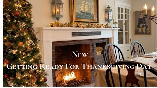 DIY Thanksgiving home decor I decorated I cleaned I baked and cook [upl. by Talbot]