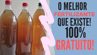 O MELHOR ADUBO LÍQUIDO QUE EXISTE E É 100 GRATUITO [upl. by Vivi187]