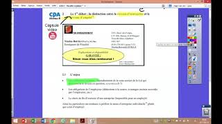 Calcul du revenu d’emploi Captation de cours en classeProf Boivin 122017 [upl. by Anod670]