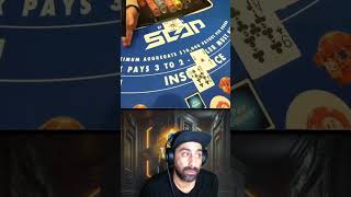 Stevewilldoia Vegas High limit Blackjack with Vegas Matt amp Dana White reaction [upl. by Eetnuahs]