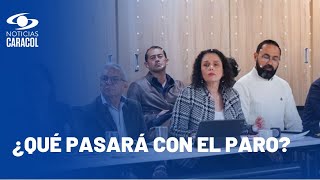 EN VIVO  Reunión entre gremio de camioneros y el Gobierno ¿se levantará el paro [upl. by Nalon]