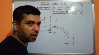 Determination of hydraulic coefficients PART II [upl. by Christianna]