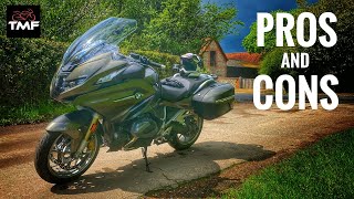 2021 BMW R1250 RT Lessons Learned Review  The Pros and cons [upl. by Aynatan]