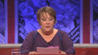 Kathy Burke amp the quotGrexitquot  Have I Got News For You  Series 43 Ep6  2012 [upl. by Lomasi]