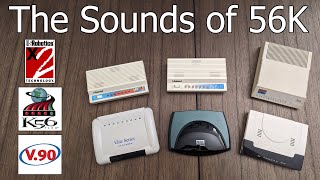 Dial Up Modem Sounds 56K Edition [upl. by Relyc]