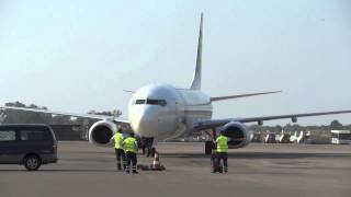 Transavia Boeing taxiing in [upl. by Elfrieda723]