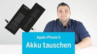 iPhone 6 – Akku tauschen Reparaturanleitung [upl. by Jumbala]