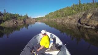 TOURING A SCENIC PART OF LAKE ATHABASCA [upl. by Mac989]